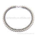 OEM/ODM Factory Direct Sale Elegant Pearl Necklace Bilayer Pearl Necklace